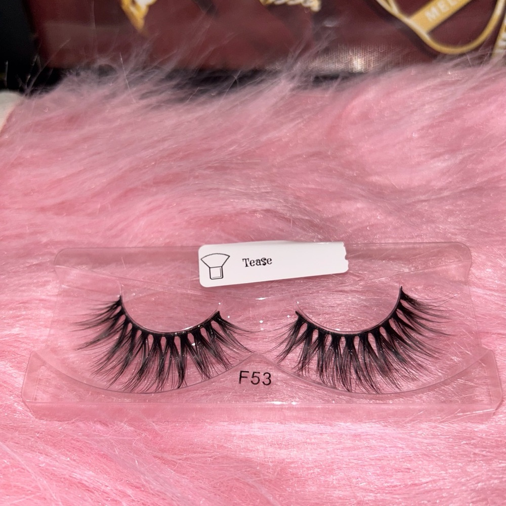 25mm Fluffy Mink Lashes – Wispy Dramatic False Eyelashes Reusable